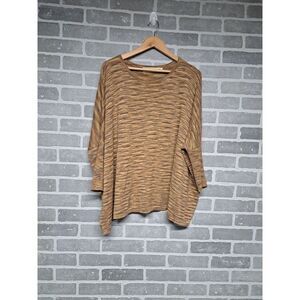 Zara Knit Womens Retro Multicolor Print Casual Kimono Top Y2K  Size Medium‎